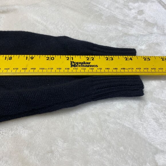 U.S. Polo Assn. Mens Striped Pullover Sweater Size M Gray & Black Cotton Blend - Picture 11 of 11